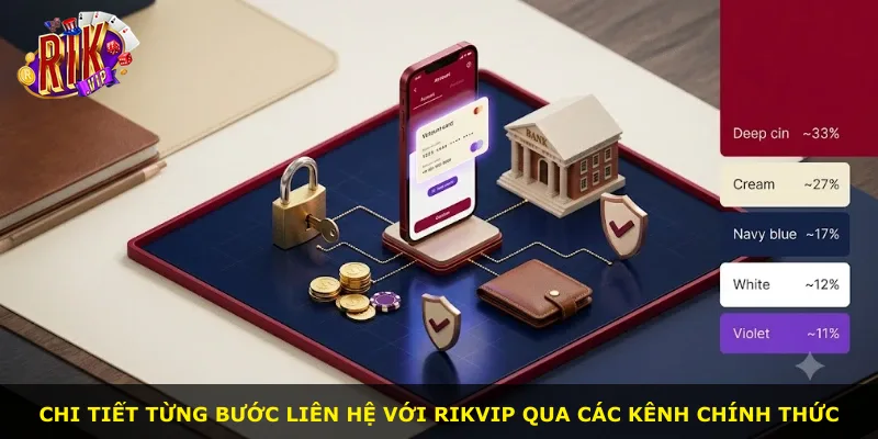 Chi tiết từng bước liên hệ với Rikvip qua các kênh chính thức