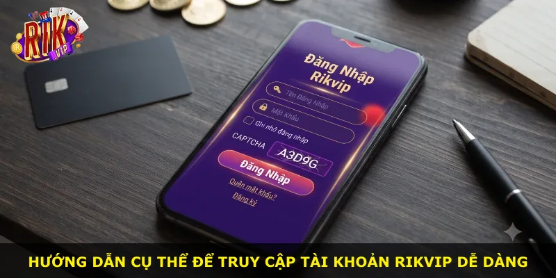 Hướng dẫn cụ thể để truy cập tài khoản Rikvip dễ dàng