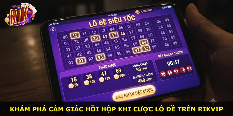Khám phá cảm giác hồi hộp khi cược lô đề trên Rikvip