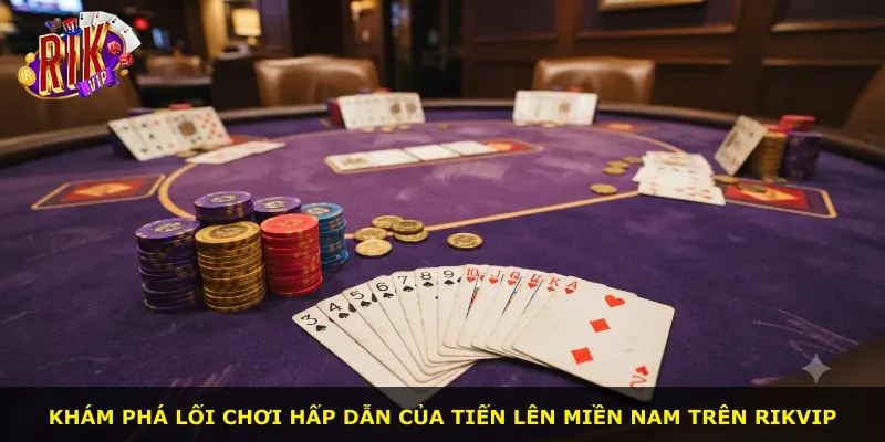 Khám phá lối chơi hấp dẫn của tiến lên miền nam trên Rikvip