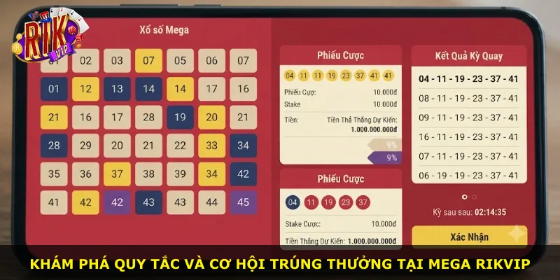 Khám phá quy tắc và cơ hội trúng thưởng tại Mega Rikvip