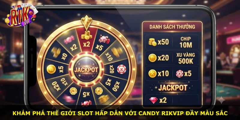 Khám phá thế giới slot hấp dẫn với Candy Rikvip đầy màu sắc