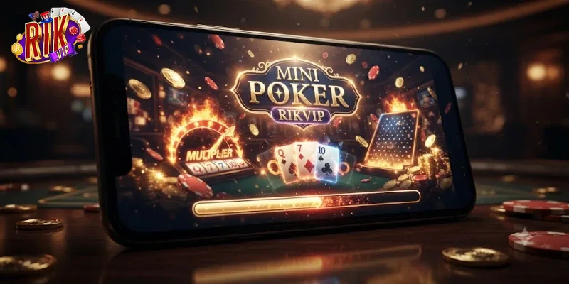 Mini Poker Rikvip Trải Nghiệm Quay Hũ Đổi Thưởng Cực Chất Cho Hội Game Thủ