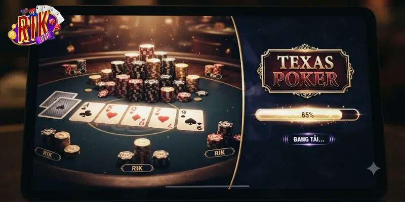 Texas Poker Rikvip Trải Nghiệm Đấu Trí Cực Cuốn Dành Cho Dân Chơi Bài
